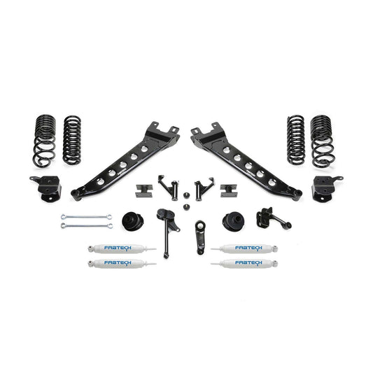 Fabtech 7" RADIUS ARM KIT W/ PERF SHKS 2014-18 RAM 2500 4WD K3156