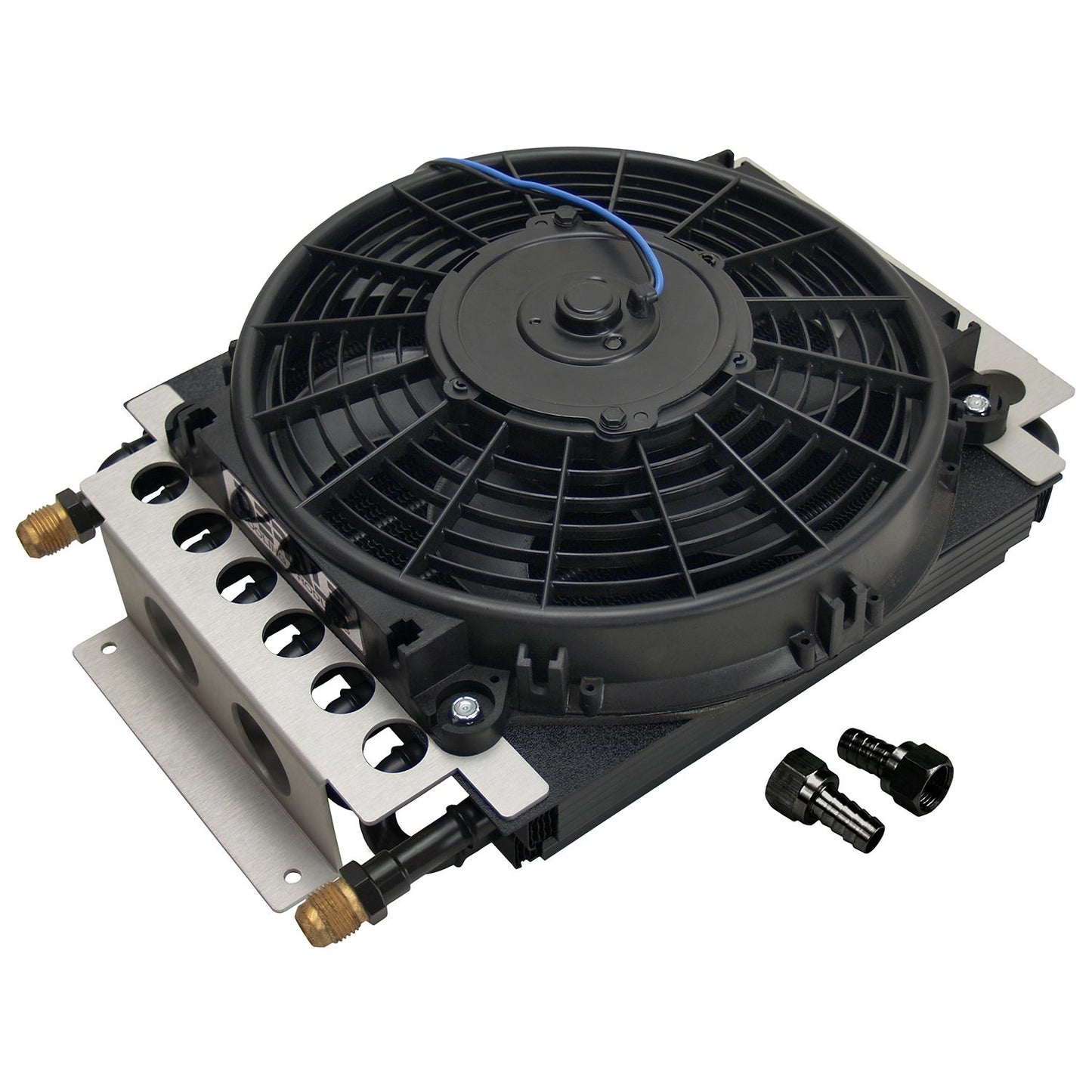Derale 16 Pass Electra-Cool Remote Fluid Cooler, -8AN 15800