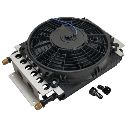 Derale 16 Pass Electra-Cool Remote Fluid Cooler, -8AN 15800