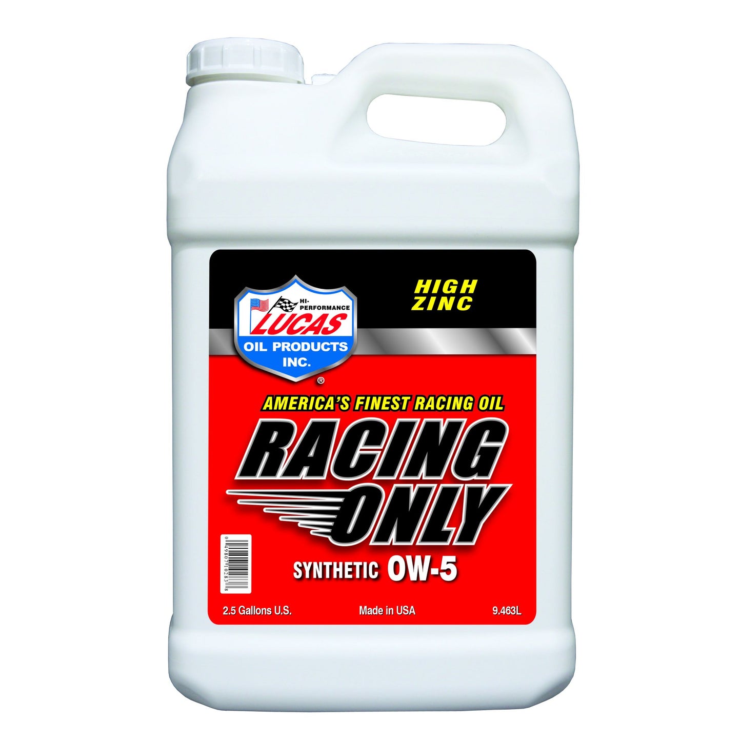 Lucas Oil Products Synthetic SAE 0W-05 Racing Oil 10283