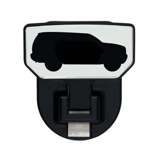 CARR - 183192 - HD Universal Hitch Step; Fits 2 In. Receiver; Black; SUV; Single