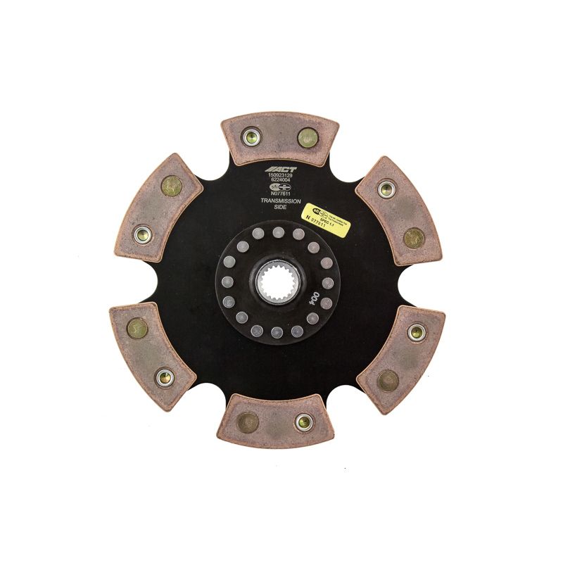 Advanced Clutch Technology 6 Pad Rigid Race Disc ACT-6224004