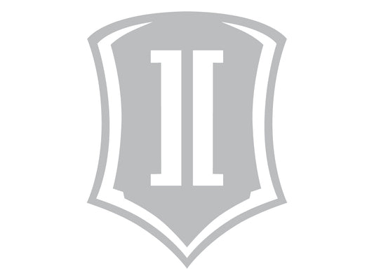 ICON Vehicle Dynamics 15 IN SHIELD SILVER STICKER-SHIELD 15 IN S