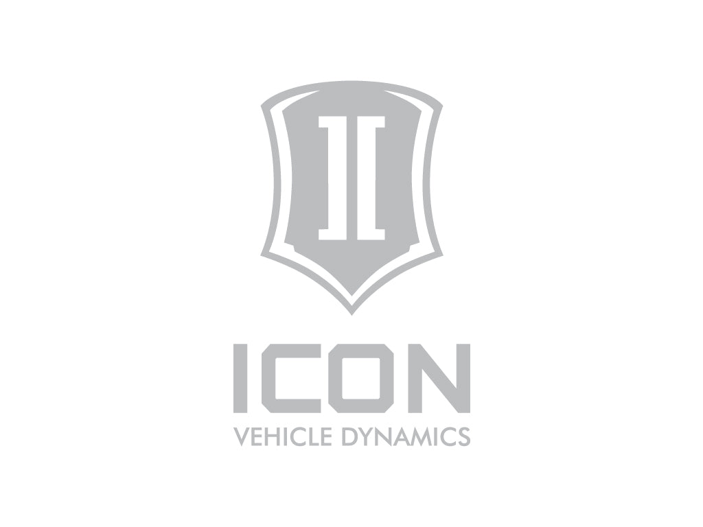 ICON Vehicle Dynamics 6 IN TALL ICON STACK SILVER STICKER-STACK 6 IN S