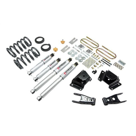 BELLTECH 923SP LOWERING KITS Front And Rear Complete Kit W/ Street Performance Shocks 1997-2003 Ford Harley Series 1 in. or 2 in. F/3 in. R drop W/ Street Performance Shocks