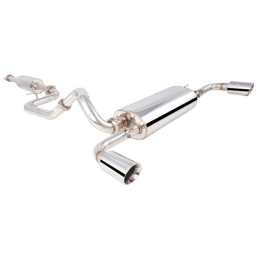 XFORCE Mazda 3 Speed 3 2010+ BL Series Stainless Steel 3" High Flow Cat-Back System; Exhaust System Kit ES-MZ3-05-CBS