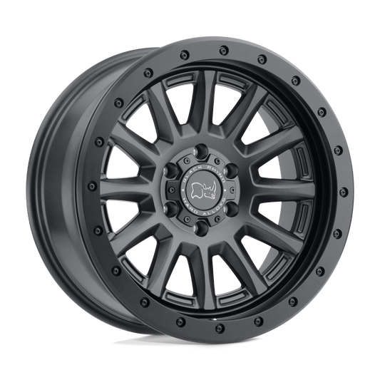 BRDGR 17X8.5 6X4.5 GUN-BLK 10MM