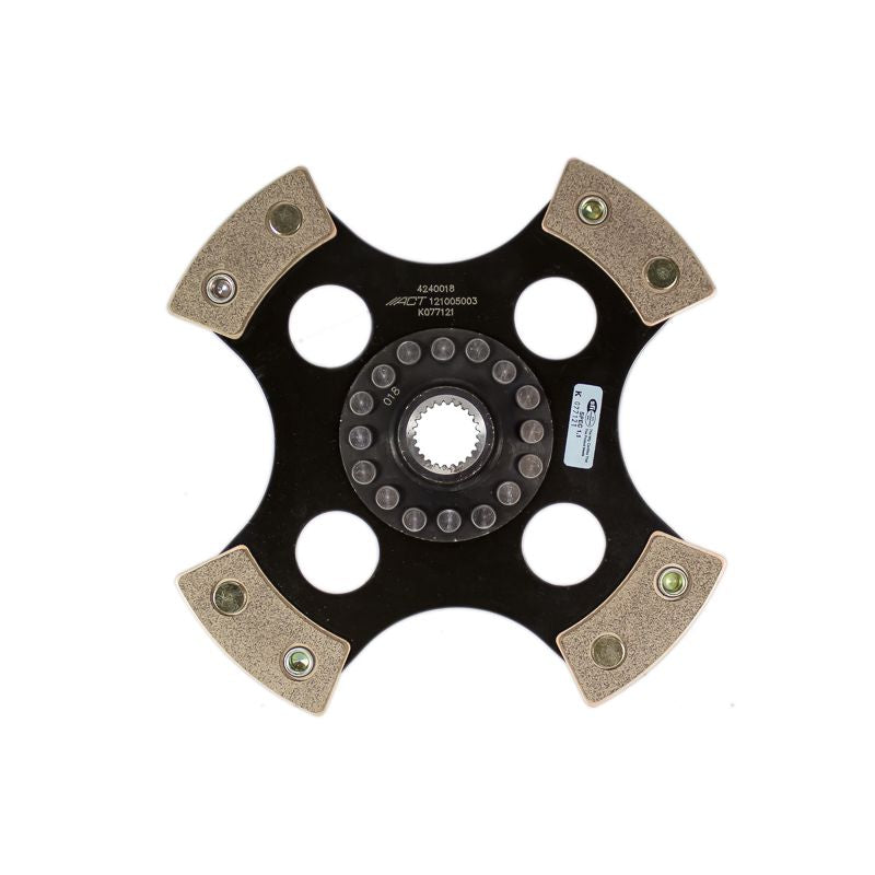 Advanced Clutch Technology 4 Pad Rigid Race Disc ACT-4240018