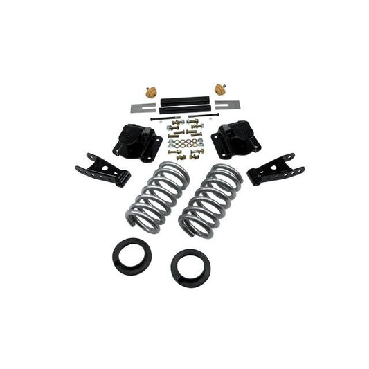 BELLTECH 819 LOWERING KITS Front And Rear Complete Kit W/O Shocks 1994-1999 Dodge Ram 1500 (Ext Cab V8 Auto Trans Only) 2 in. or 3 in. F/4 in. R drop W/O Shocks