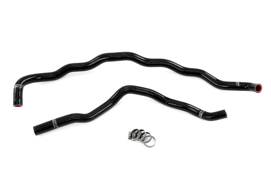 HPS Performance 3-ply Reinforced Silicone Replaces Rubber Heater Hoses 57-2159-BLK
