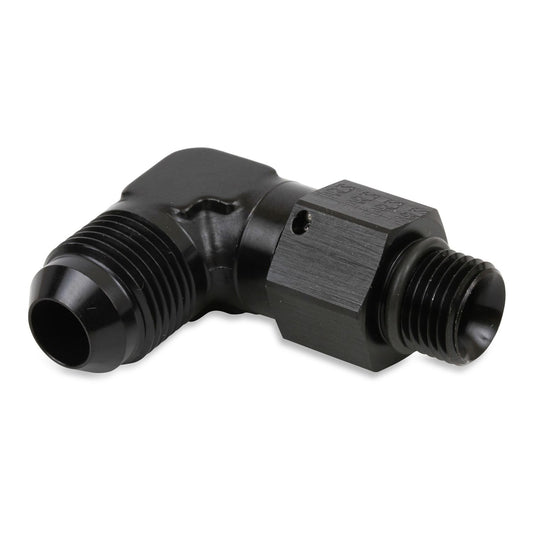 Earls Performance 90 Deg. Aluminum AN to O-Ring Port Swivel Adapter AT949086ERL