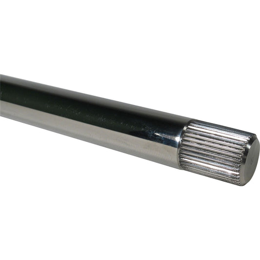 Borgeson - Steering Shaft - P/N: 429260 - Polished stainless steel splined steering shaft. 3/4 in. Diameter with 36 splines. 7.5 in. Long splined 7/8 in. on each end.