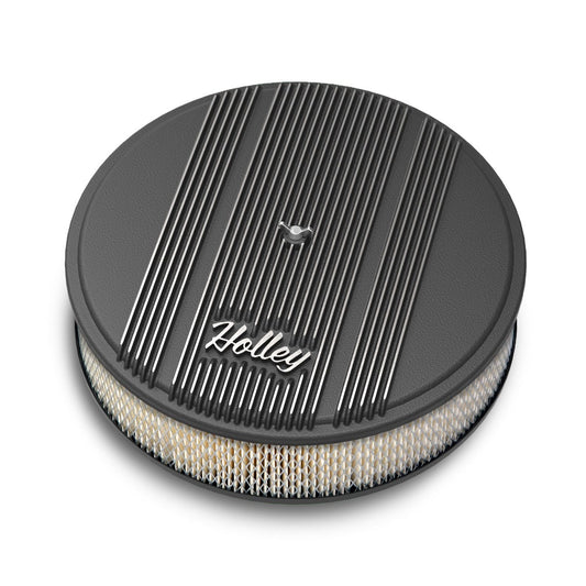 Holley Round Finned Air Cleaner 120-152