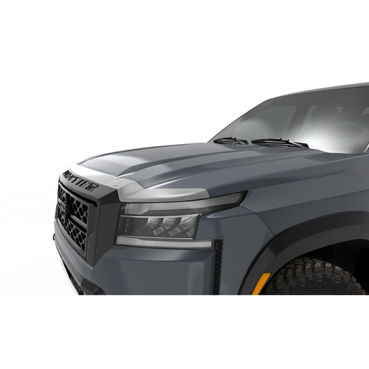 Auto Ventshade 622195 Aeroskin Flush Mount Chrome Hood Protector For 22 Nissan Frontier