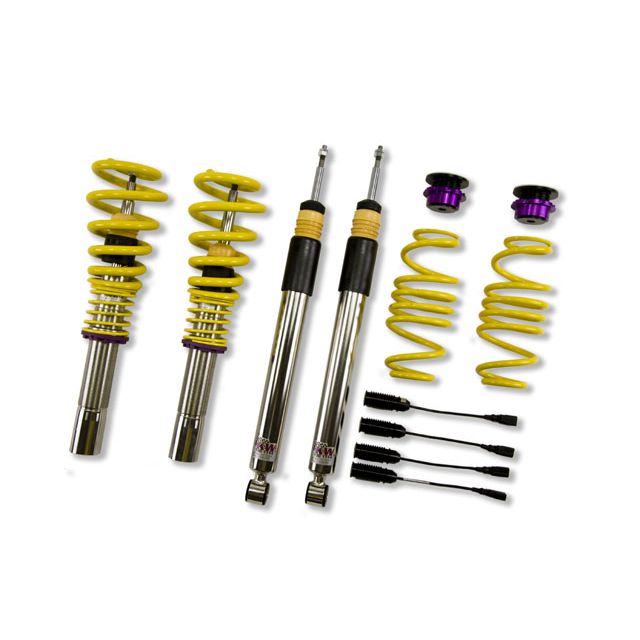 KW Suspensions 15210097 KW V2 Coilover Kit Bundle - Audi A4 S4 (8K/B8) with electronic damping control