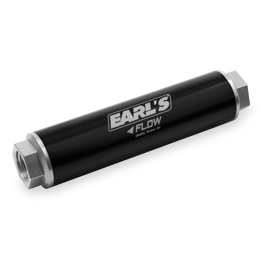 Earls Performance HP Billet Aluminum In-Line Fuel Filter 230633ERL