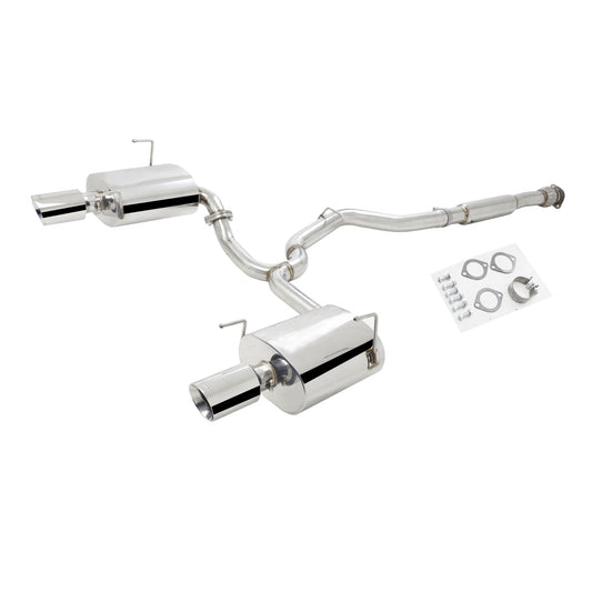 XFORCE Subaru WRX Sedan Stainless Steel 3" High Flow Cat-Back System ; Exhaust System Kit ES-SW20-CBS
