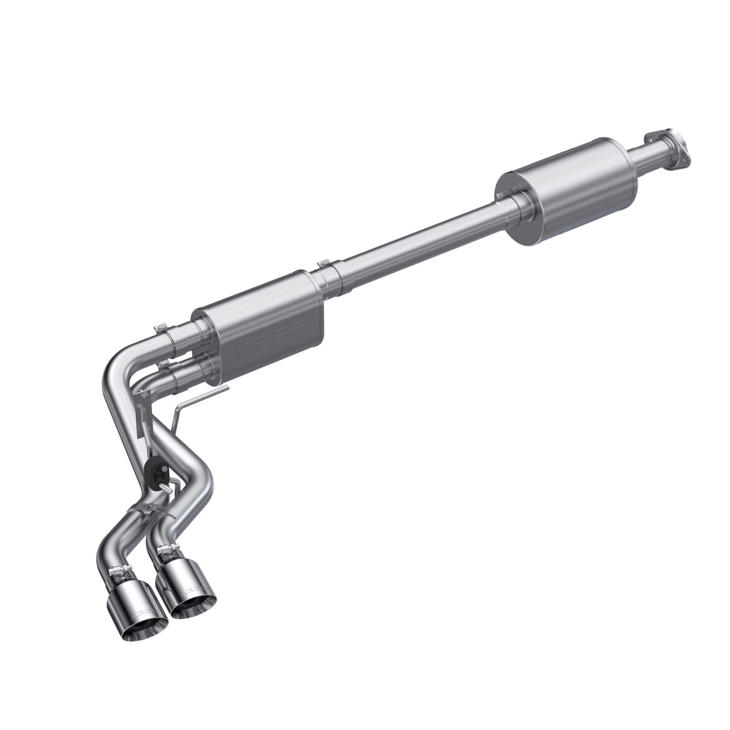 MBRP Exhaust 3in. Cat-Back; 2.5in Pre-Axle; AL S5219AL