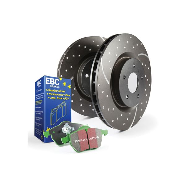 EBC S3KF1336 S3 Kits Greenstuff 6000 And GD Rotors