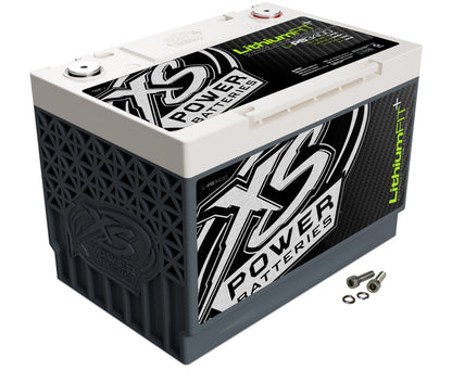 XS Power Batteries Lithium Powersports Series Batteries - M6 Terminal Bolts Included 1200 Max Amps Li-PS3400