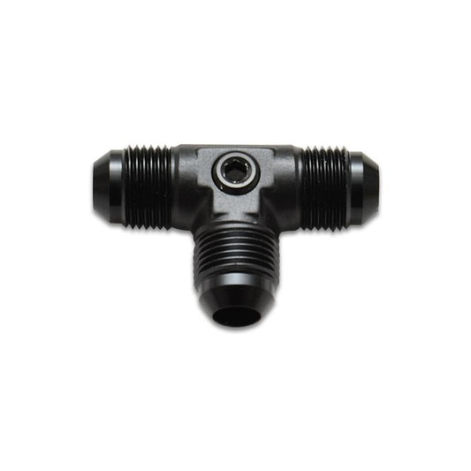 Vibrant Performance - 16548 - Male AN Flare Tee Fitting with 1/8 in. NPT Port; Size: -8AN