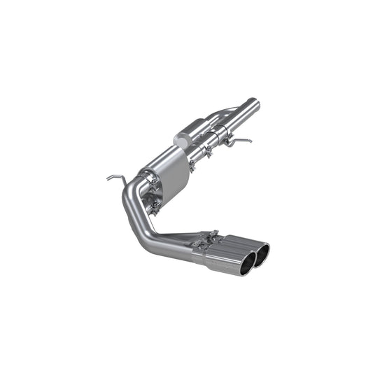 MBRP Exhaust 3in. Cat Back; Pre-Axle Dual Outlet; T304 S5081304