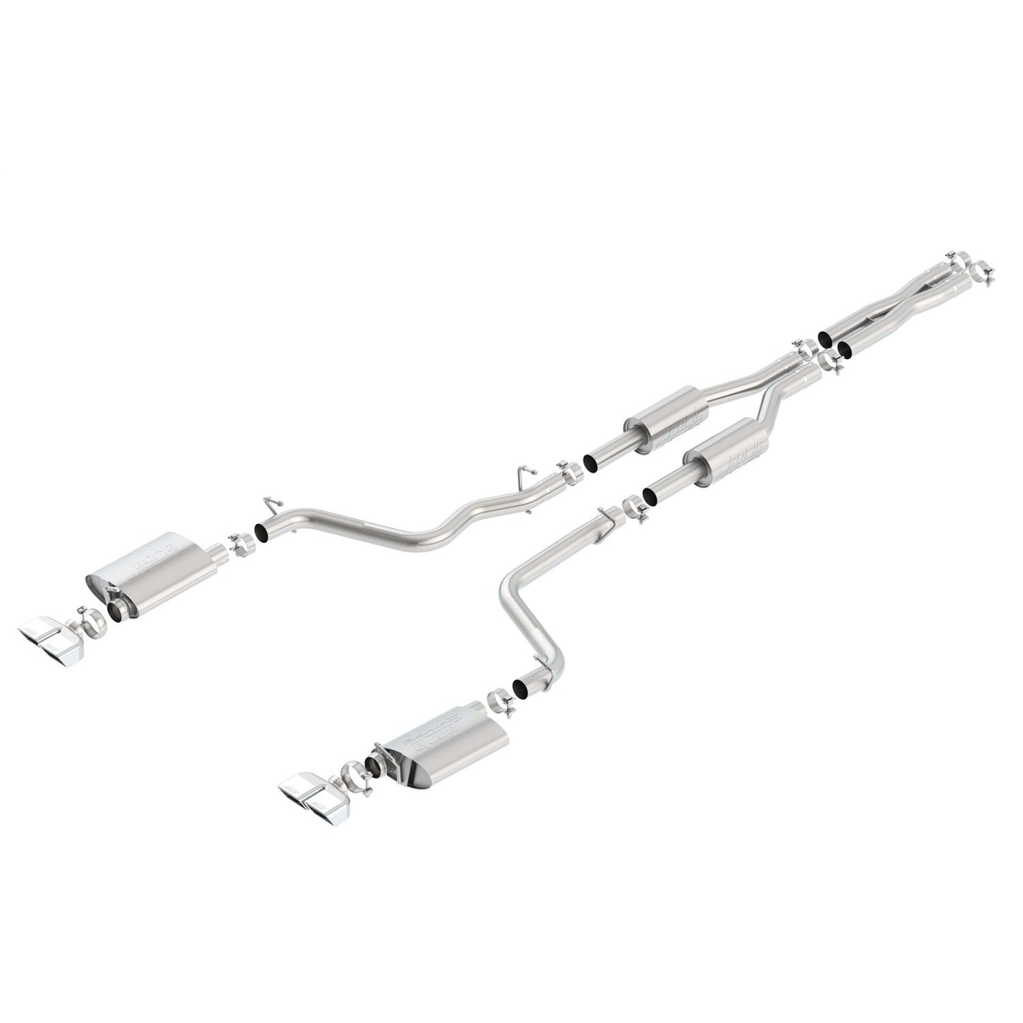 Borla 2009-2014 Dodge Challenger R/T Cat-Back Exhaust System S-Type 140707
