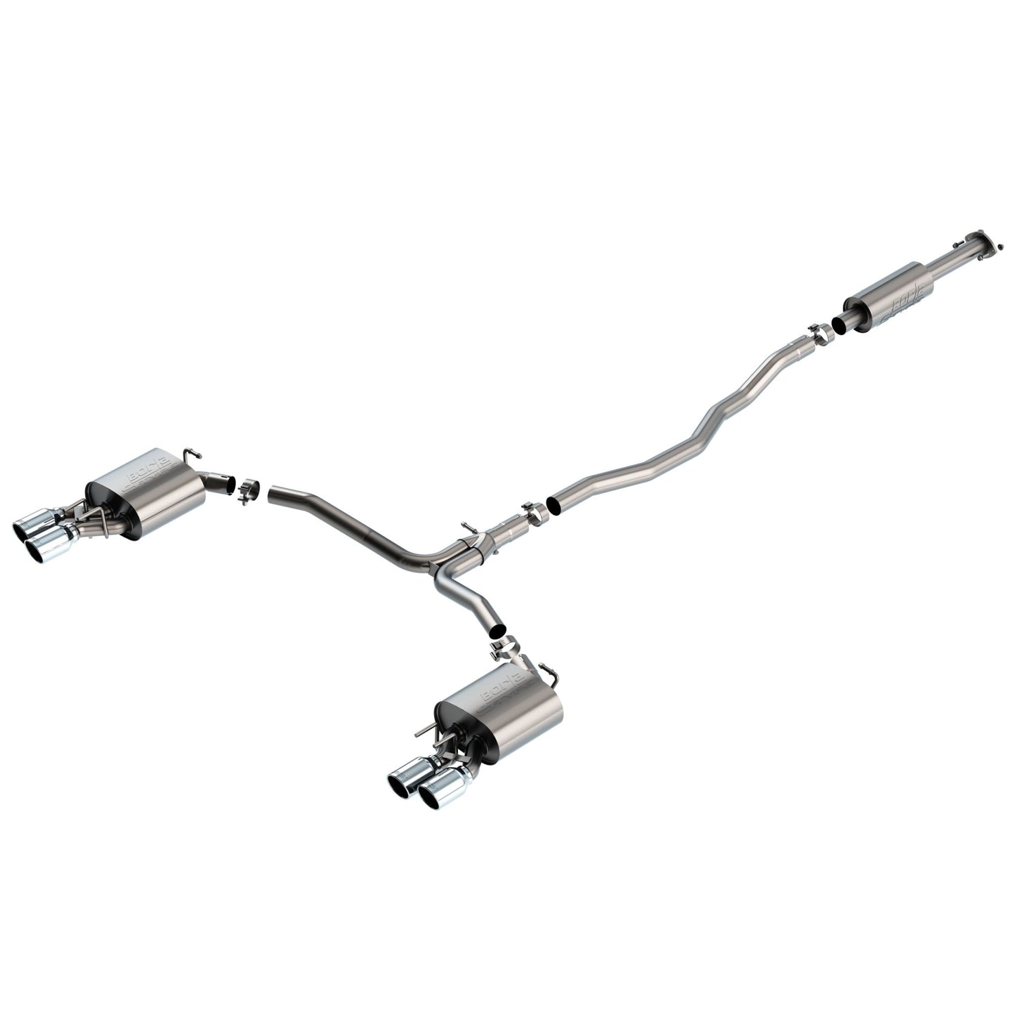 Borla 2018-2021 Toyota Camry XSE Cat-Back Exhaust System S-Type 140823