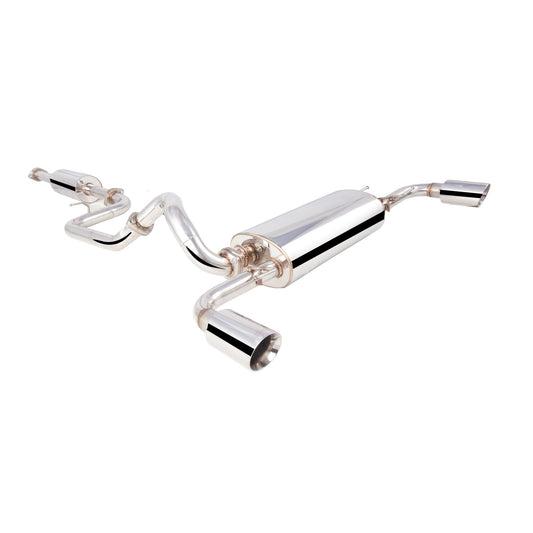 XFORCE Mazda 3 SP25 Hatch Back 2010+ Stainless Steel 2.5" High Flow Cat-Back System; Exhaust System Kit ES-MZ3-25-CBS