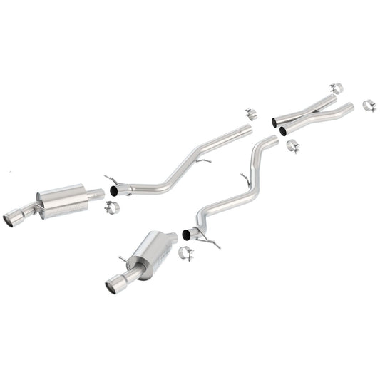 Borla E90/ E92 335i/ 335xi Sedan/ Coupe 2007-2010 Cat-Back(tm) Exhaust System S-Type 140276
