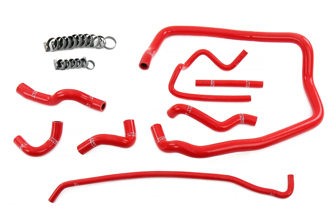 HPS Performance 3-ply Reinforced Silicone Replaces Heater Throttle Body Expansion Tank Hoses 57-2138-RED