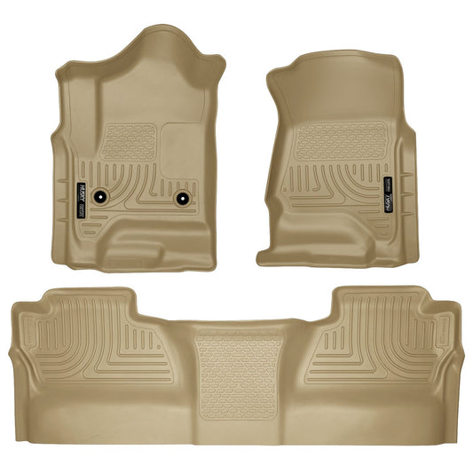 Husky Liners Front & 2nd Seat Floor Liners (Footwell Coverage) 98233