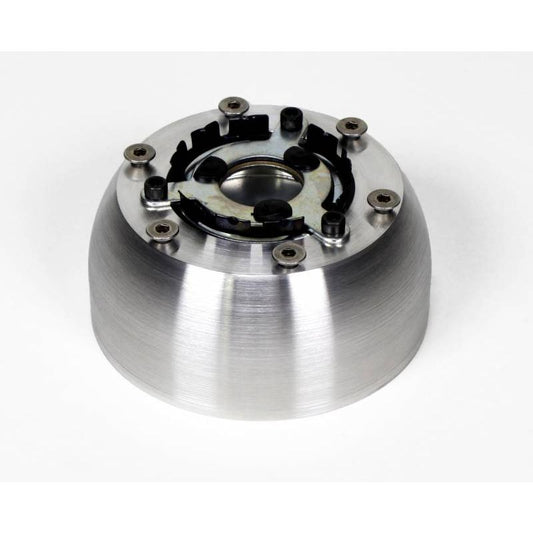 IDIDIT Steering Wheel Adaptor; 6 Bolt 1956-1962 Corvette; Brushed 2202360030