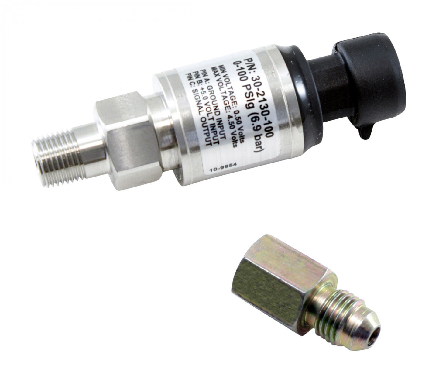AEM 100 PSIg Stainless Steel Pressure Sensor Kit 30-2130-100