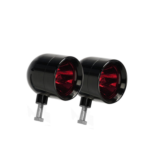 Lazer Star Lights 20 WATT RED SHORTY BLACK RIGID MOUNT LSK4220R-R