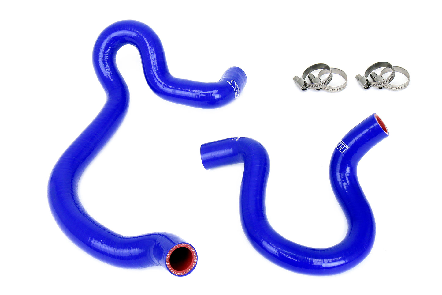 HPS Performance 3-ply Reinforced Silicone Replaces Rubber Heater Coolant Hoses 57-2019-BLUE