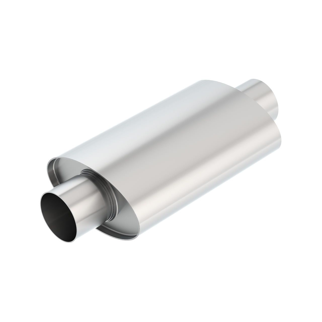 Borla XR-1 Multi-Core Racing Muffler 3in Center Inlet/ 3in Center Outlet 4.25in x 7.88in Oval x 16in Long Body Rotary Engine Equipped Vehicles 400371