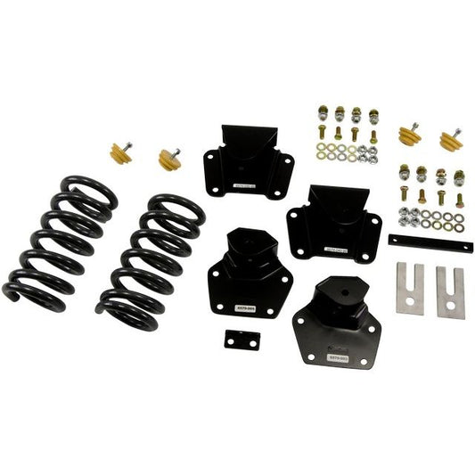 BELLTECH 802 LOWERING KITS Front And Rear Complete Kit W/O Shocks 1997-2004 Dodge Dakota (V6 only) 2 in. F/4 in. R drop W/O Shocks