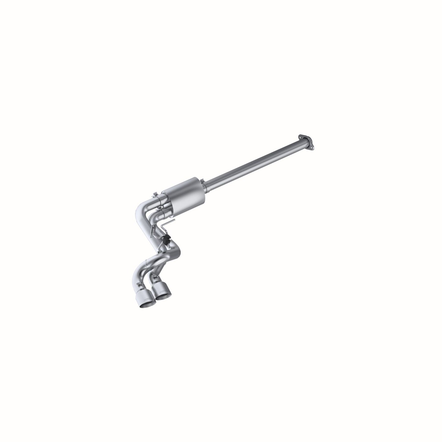 MBRP Exhaust 3in. Cat Back; Pre-Axle Dual Outlet; AL S5261AL