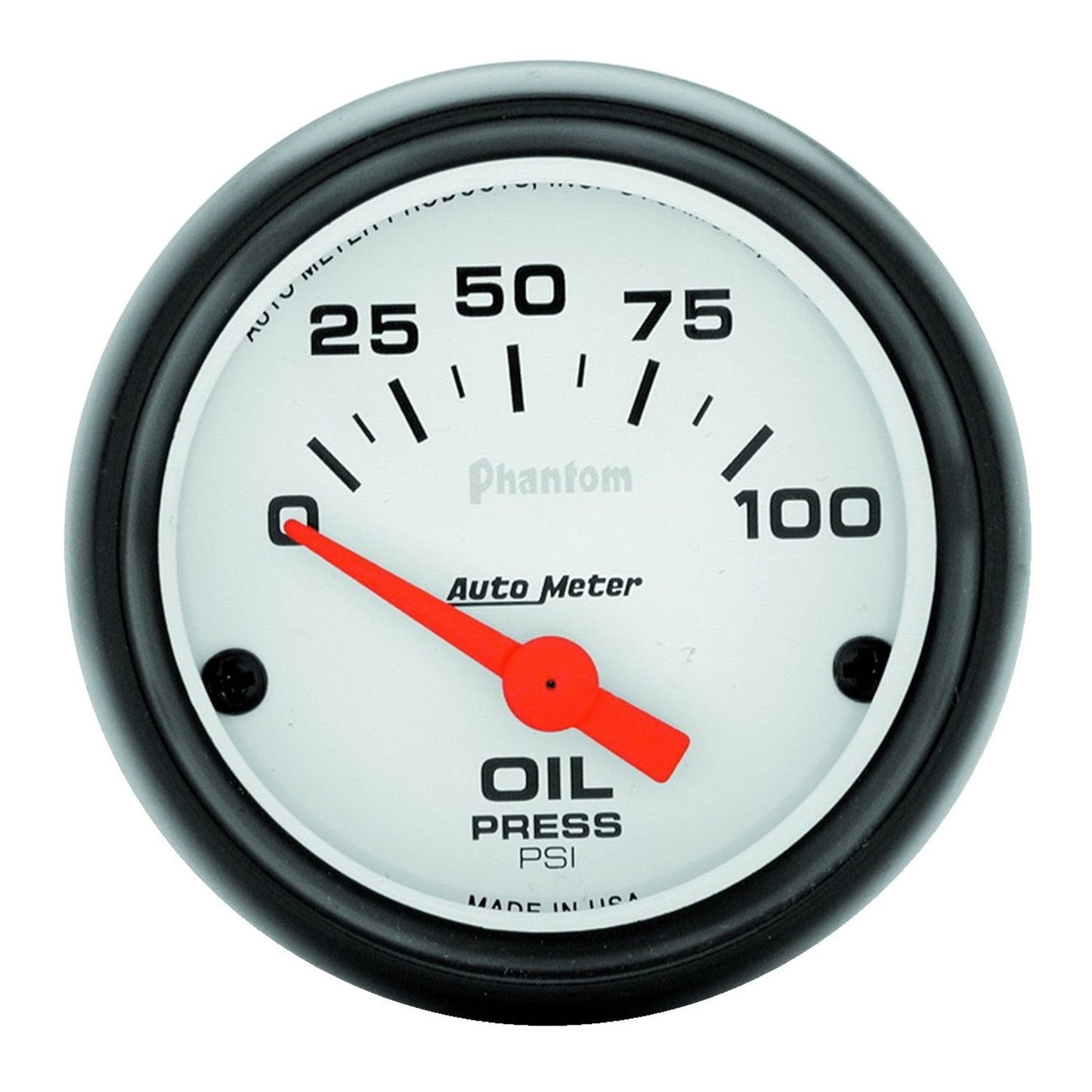 AutoMeter 2-1/16 in. OIL PRESSURE 0-100 PSI PHANTOM 5727