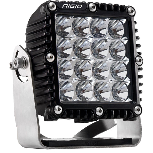 RIGID Industries Q-Series PRO LED Light Flood Optic Black Housing Single 244113