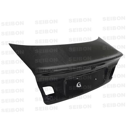 Seibon Carbon TL9904BMWE464D-C CSL-style carbon fiber trunk lid for 1999-2004 BMW E46 4DR