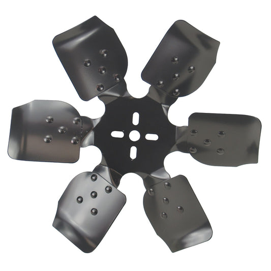 Derale 15" Reverse Rotation Rigid Race Fan, Steel Blade 17415