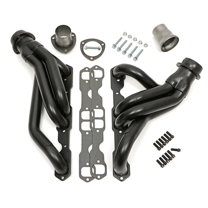 Hedman Hedders 67-87 C10/C20 TRUCKS WITH SB CHEVY; STANDARD UNCOATED HEADERS; 1-3/4 IN. TUBE DIA.; 3 IN. COLL.; MID-LENGTH DESIGN 69020
