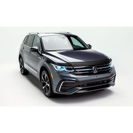 Auto Ventshade 322198 Aeroskin Flush Mount Dark Smoke Hood Protector For 2018-2021 Volkswagen Tiquan