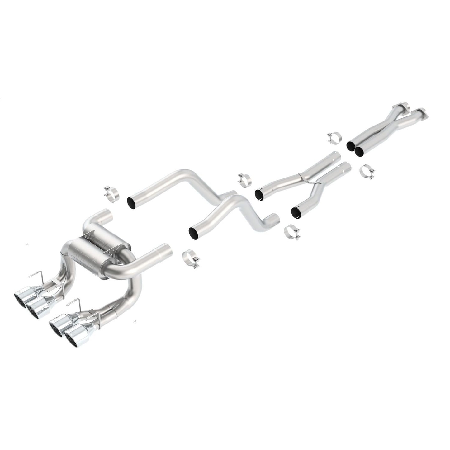 Borla 2006-2011 Chevrolet Corvette Z06/ Corvette ZR1 C6 Cat-Back Exhaust System ATAK 140422