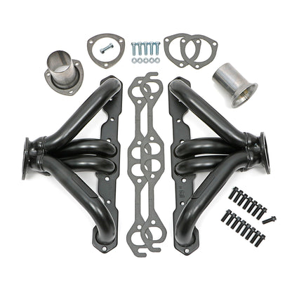 Hedman Hedders SB CHEVY STREET ROD BLOCK HUGGERS 1-5/8 IN.- UNCOATED 68560