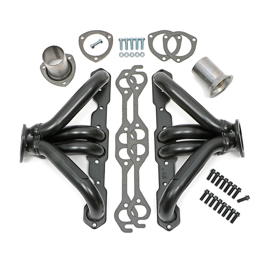 Hedman Hedders SB CHEVY STREET ROD BLOCK HUGGERS 1-5/8 IN.- UNCOATED 68560