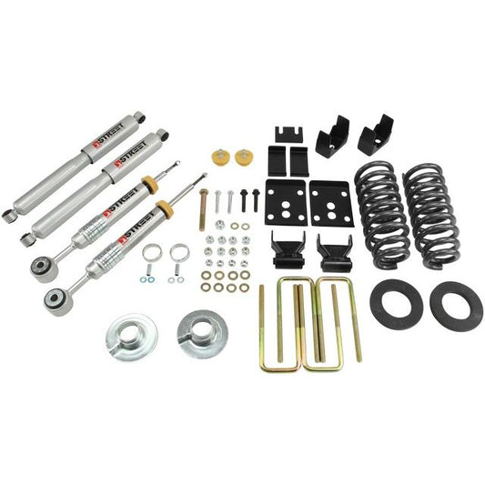 BELLTECH 976SP LOWERING KITS Front And Rear Complete Kit W/ Street Performance Shocks 2009-2013 Ford F150 Std Cab Short Bed 2 in. or 3 in. F/5.5 in. R drop W/ Street Performance Shocks