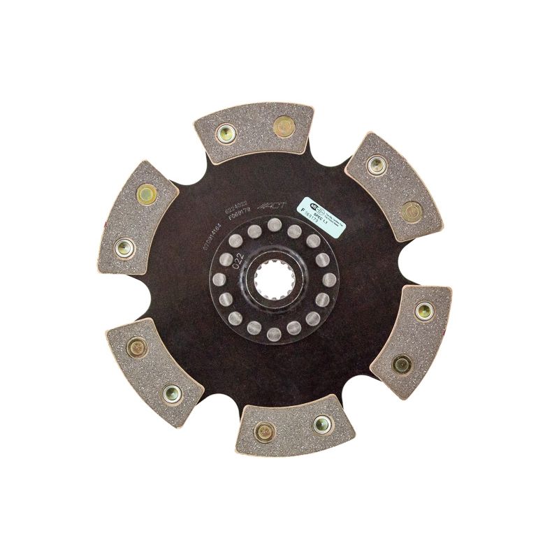 Advanced Clutch Technology 6 Pad Rigid Race Disc ACT-6224022